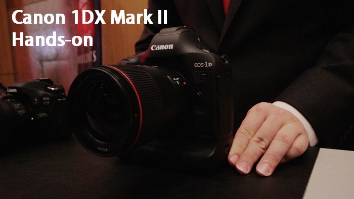 Canon 1DX Mark II Hands-on Product Tour
