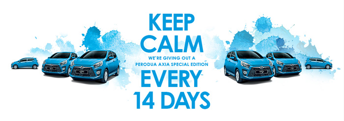 Try to win a Perodua Axia Special Edition by subscribing to Celcom FIRST Gold or Platinum plan!