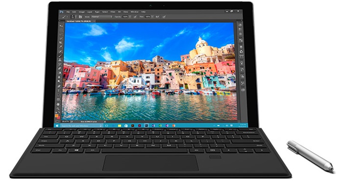 Microsoft Type Cover with Fingerprint ID for the Surface Pro 4 available in Malaysia for RM669
