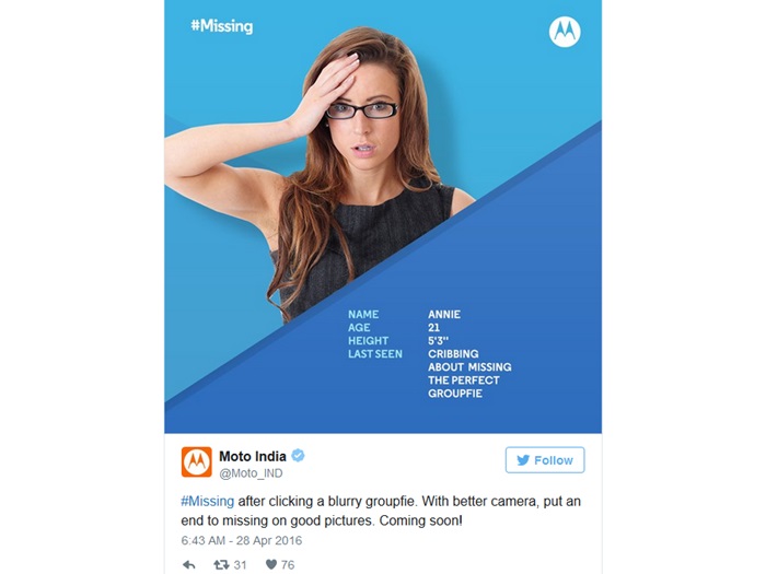 Motorola teases possible new Moto G4 device with good battery, camera and security