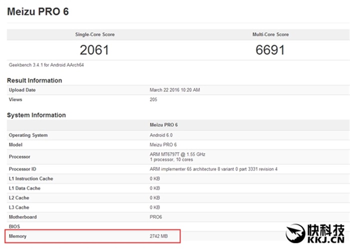 s6 lite geekbench