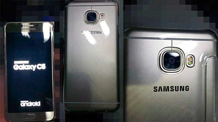 Rumours: Samsung’s new Galaxy C5 leaks, showing its sleek metal body