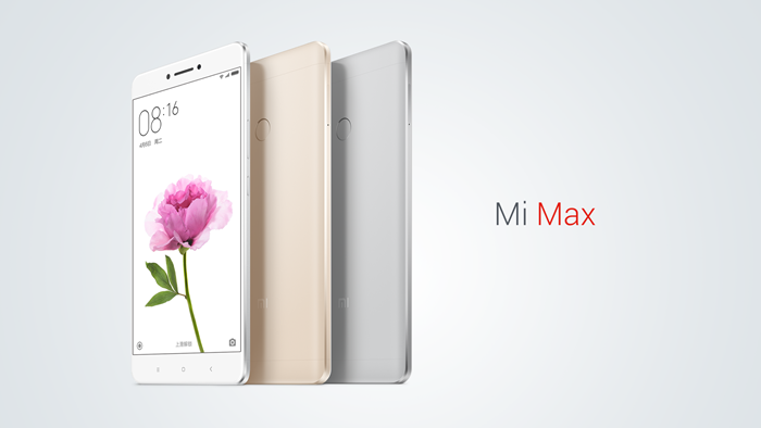 Xiaomi unveils its 6.44-inch phablet Mi Max, and MIUI 8 in China