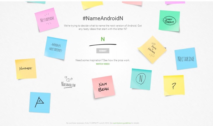 Google wants your help to name Android N