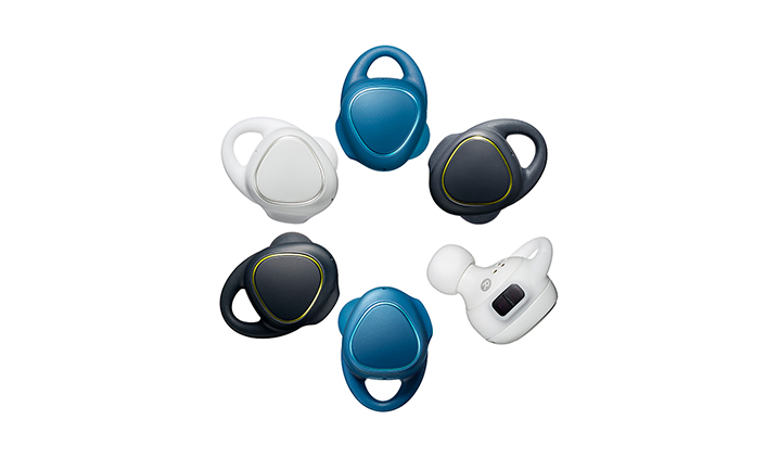 Samsung Gear IconX combines wireless music streaming and health tracking into a tiny earbud