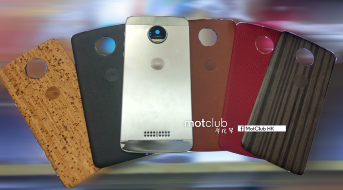 Rumours: Motorola Moto Z Maker back panel options leaked