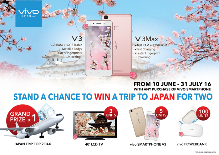 Win a trip to Japan in vivo's festive celebration promotion