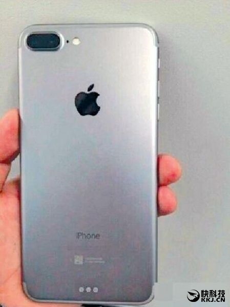 Rumours: Newest leaked image of Apple iPhone 7 Plus showing dual rear cameras