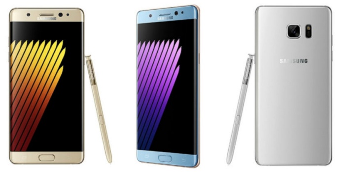 Rumours: Full press render of the Samsung Galaxy Note 7 & Iris scanner seen online