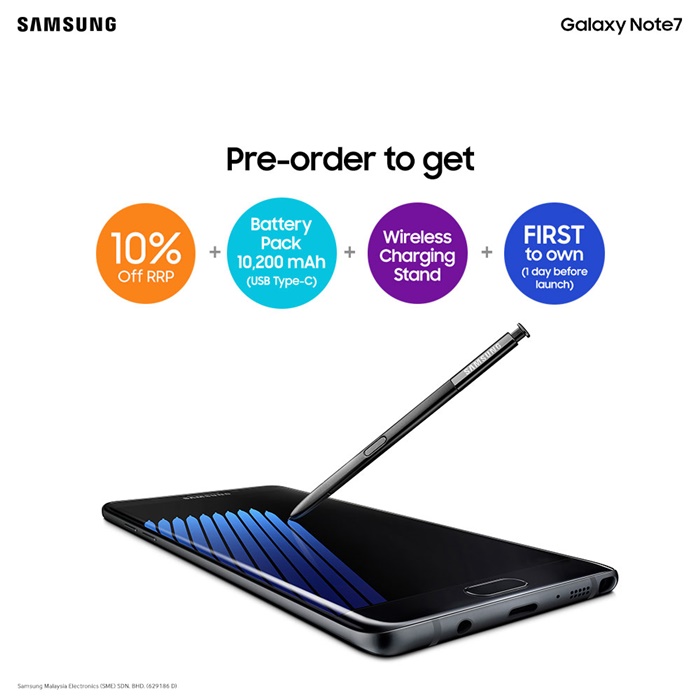 Samsung Galaxy Note 7 to land in Malaysia next week
