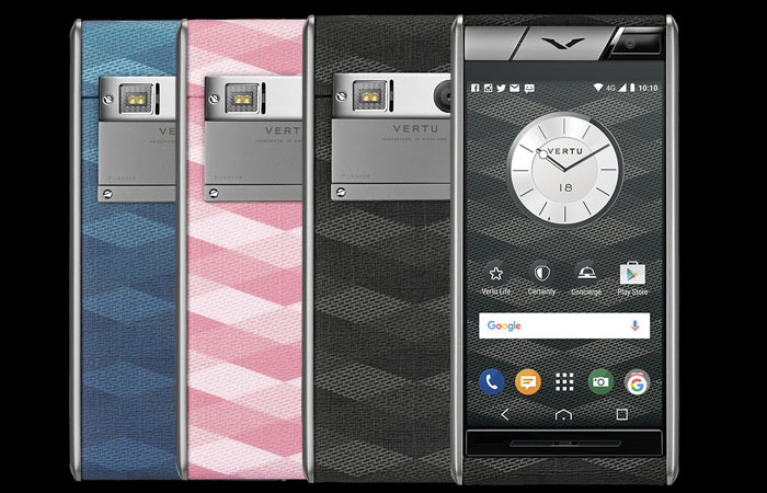 The cheapest Vertu is called the Vertu Aster Chevron – still expensive though