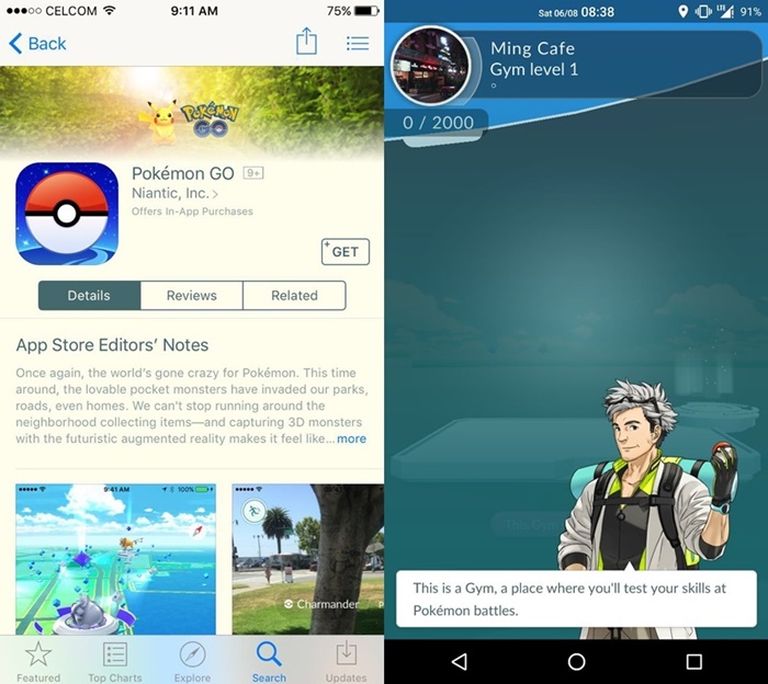 Pokémon GO is now live in Malaysia