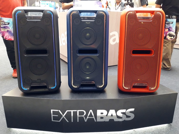 Sony introduces new EXTRA BASS audio product - Sony GTK-XB7