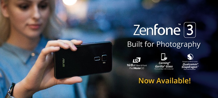 ASUS ZenFone 3 (ZE520KL & ZE552KL) now available in ASUS Malaysia Store starting from RM1499