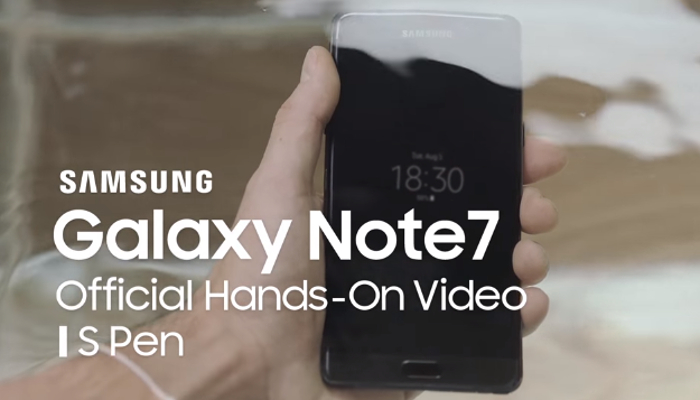 Here's the official Samsung Galaxy Note 7 hands-on videos