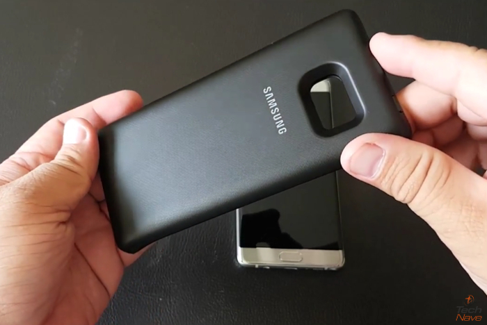 Samsung Galaxy Note 7 battery casing hands-on video