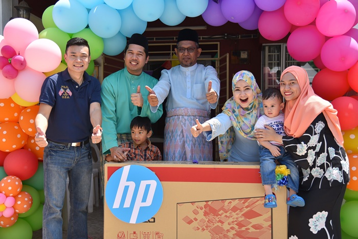 HP Malaysia "Ini Rayaku bersama HP" event rewards winners with RM50000 worth of prizes