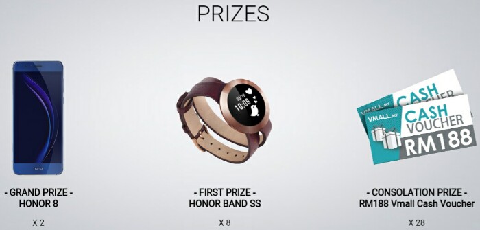 Honor 8 contest prizes.jpg