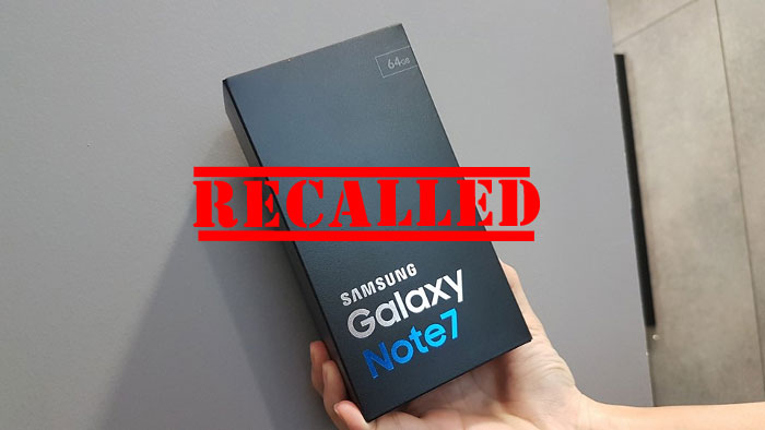 Breaking news – Samsung to recall Galaxy Note 7 from market