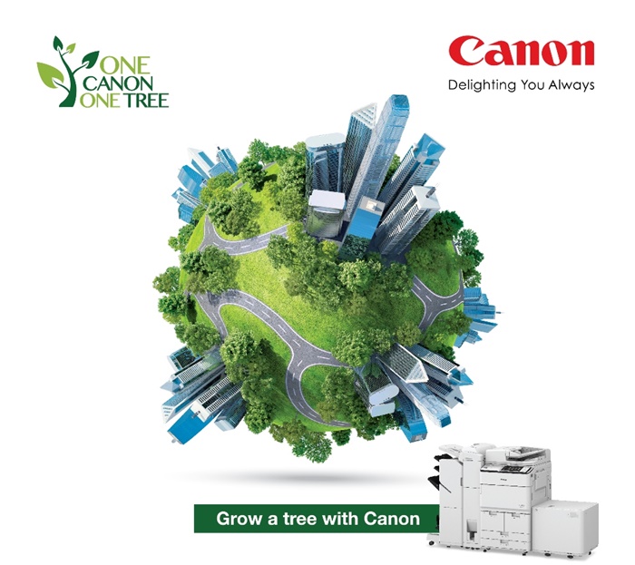 Save the environment with Canon's 'One Canon, One Tree' campaign