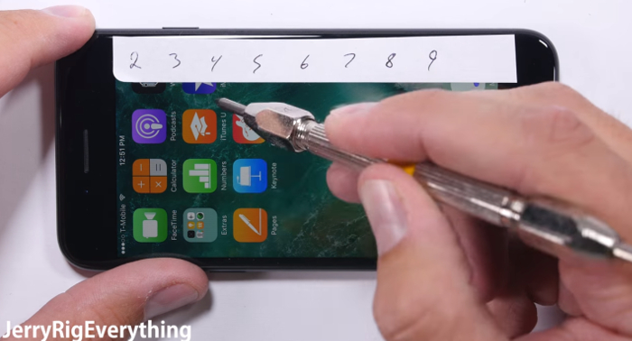 Watch the Apple iPhone 7 get scratched, flamed and bent!