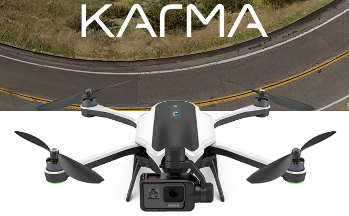 Foldable GoPro Karma drone announced for $799.99 (RM3313)