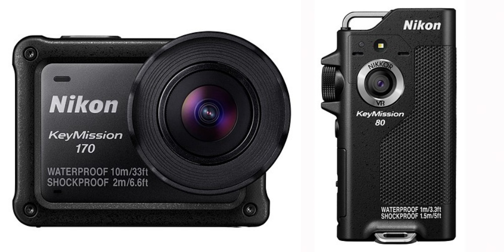 Nikon announces two new KeyMission action cameras