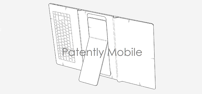 Rumours: Samsung patents a new tablet – which includes a folding stand and keyboard