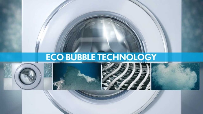 How 'Ecobubble' technology works inside Samsung Addwash Washing Machine