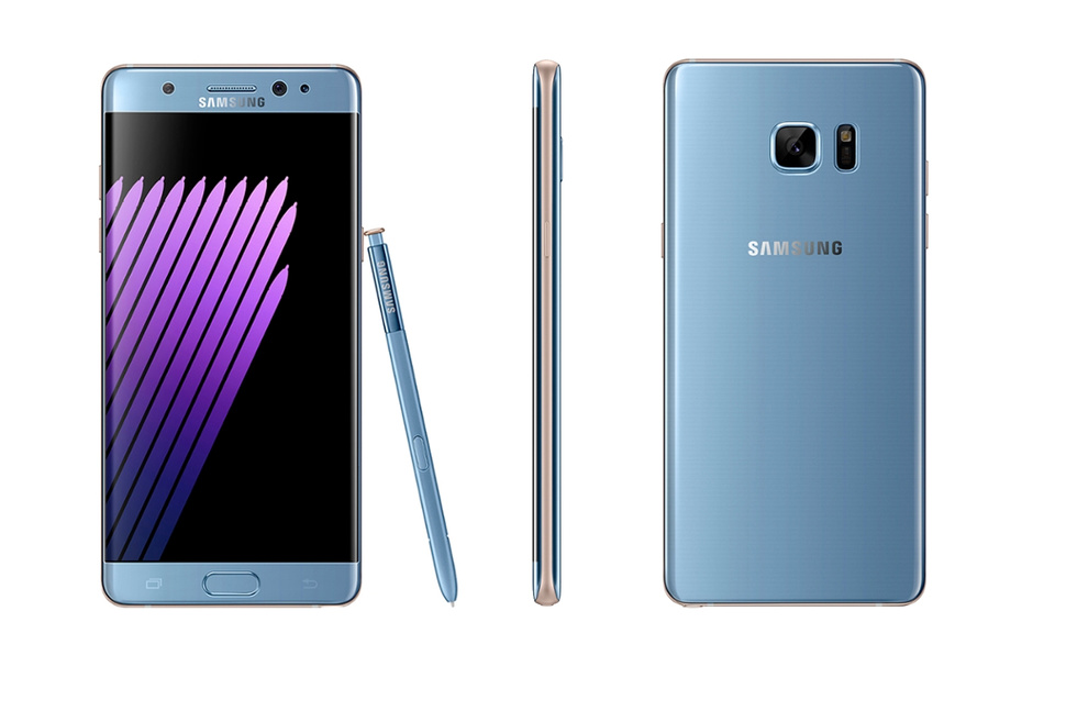 Yet another Samsung Galaxy Note 7 caught on fire - a replacement unit this time