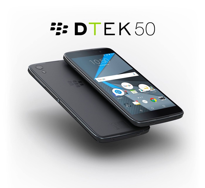 Blackberry announces the world's most secure smartphone - Blackberry DTEK50 in Malaysia for RM1339