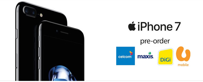 Apple Iphone 7 Preorder Opens Today With Maxis Celcom Digi And U Mobile Technave