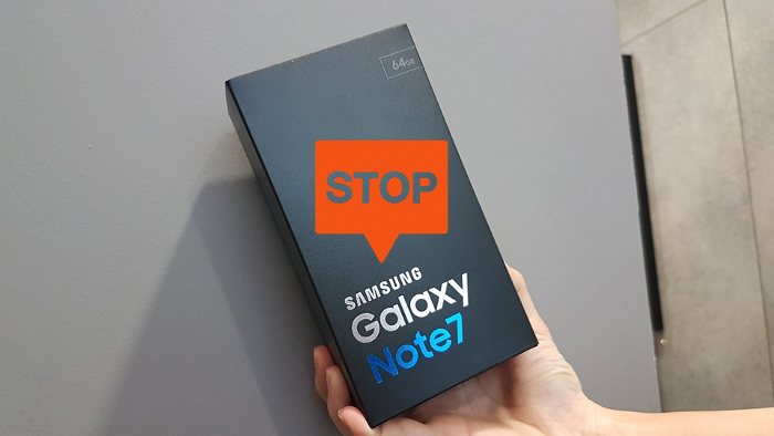 Samsung Galaxy Note 7 production to halt until further notice