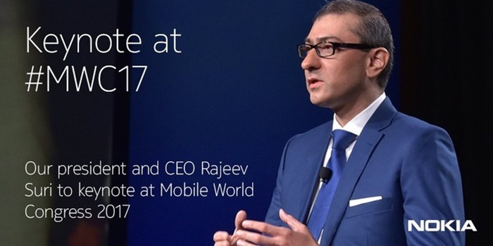 Nokia to deliver a keynote at Mobile World Congress 2017