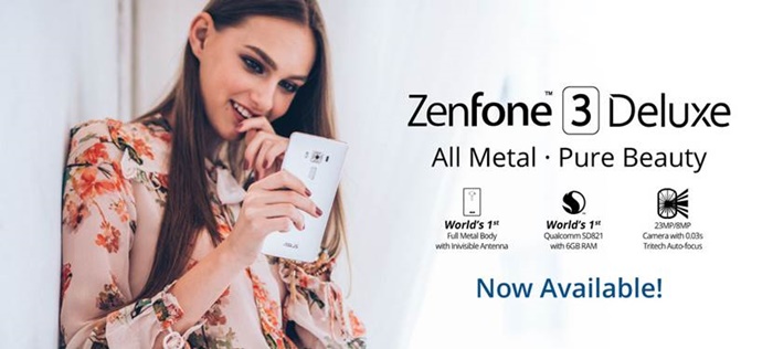 ASUS ZenFone 3 Deluxe is now available in Malaysia starting from RM2599