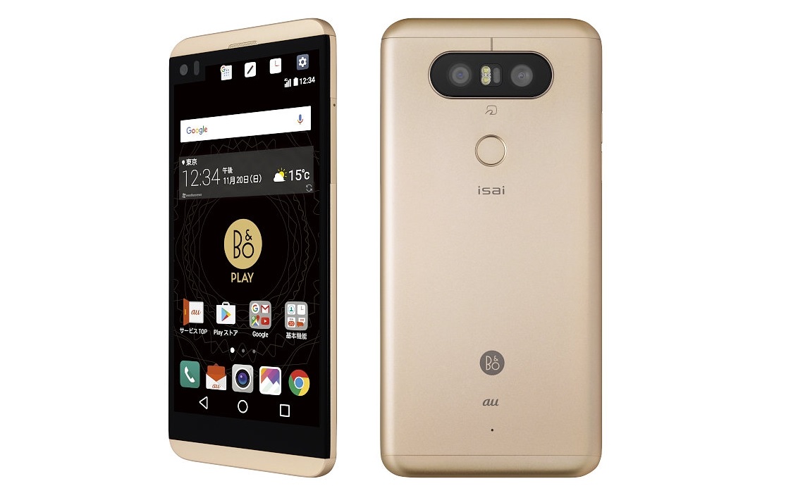 Japan gets an exclusive LG phone – the V34 isai Beat