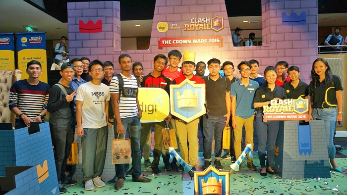 Digi's first on-ground Clash Royale tournament in Malaysia a success
