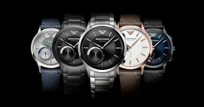 Emporio Armani launches its own Hybrid Smartwatch – the Emporio Armani Connected