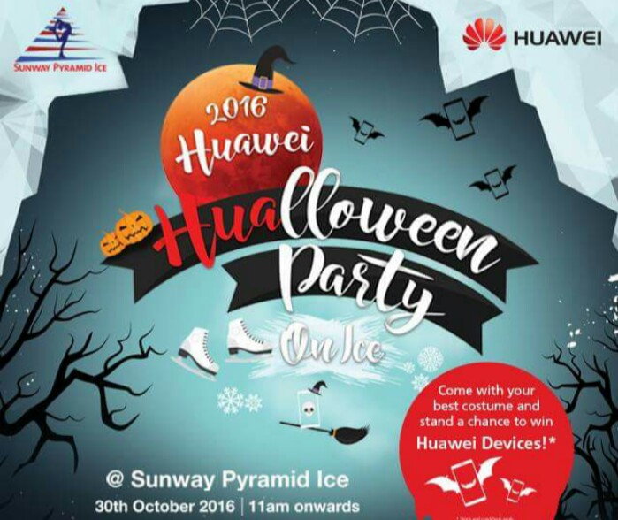 Check out the 2016 Huawei Hualloween Party On Ice for a chance to win a Nexus 6P and more