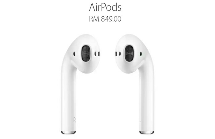 Watch out, your new wireless Apple AirPods are RM849 a pair