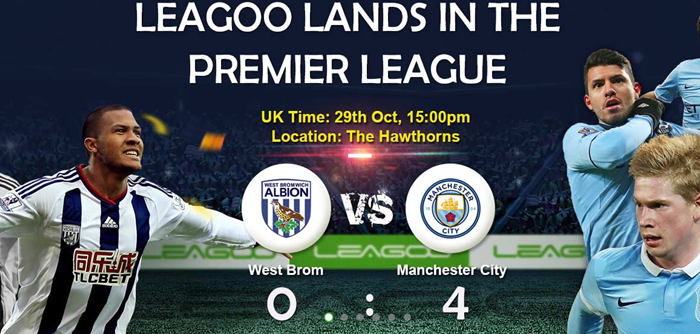 LEAGOO's first sponsorship debut spotted in the English Premier League