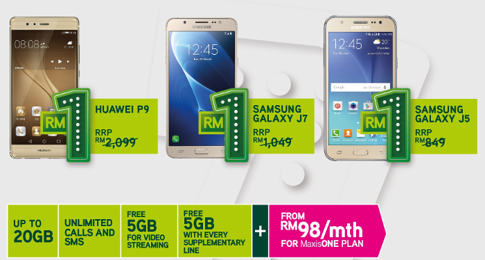 Maxis is offering over a million MaxisONE plan customers new 4G devices