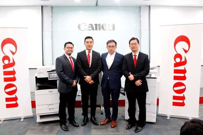 Canon makes printing U.I. convenient with the latest imageRUNNER ADVANCE Colour Series