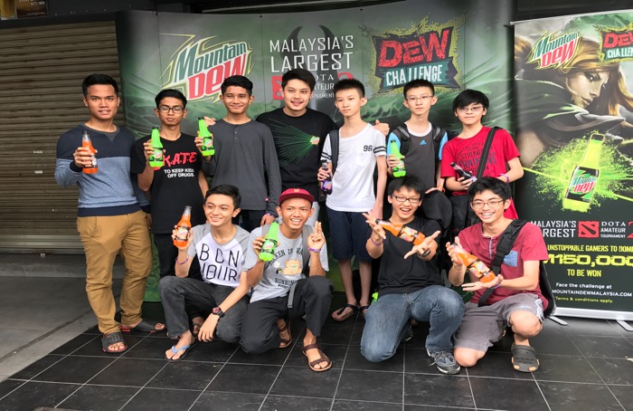The Dota 2 Mountain Dew Challenge with prize pool of RM150,000