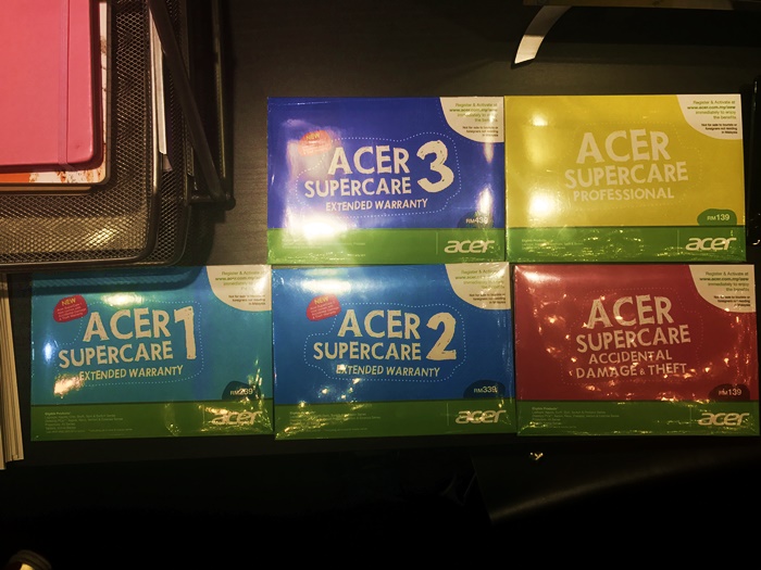 Acer Malaysia presents new SuperCare Warranty Packages for Malaysian customers