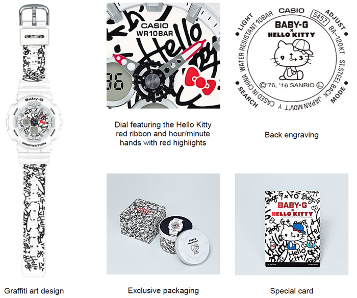 casio hello kitty watch