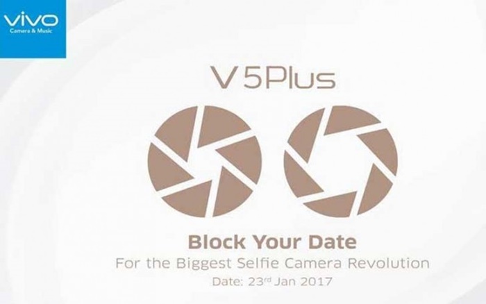 Vivo V5 Plus to be revealed this month with dual selfie cameras