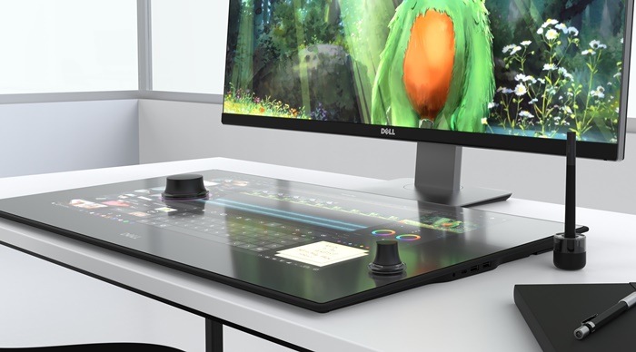 Dell Canvas wows the public at CES 2017