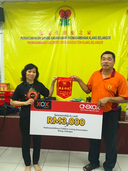 XOX Mobile lights up the Lunar New Year for the orphans