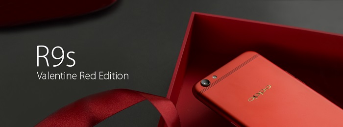 Fancy a Valentine Red OPPO R9s for Valentine's Day?